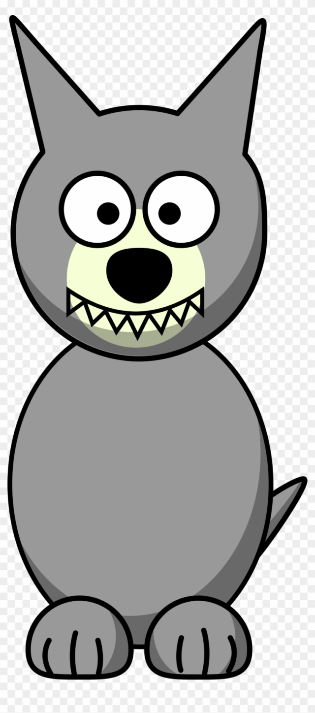 Free: Cartoon Wolf - Cartoon Wolf Clipart - nohat.cc