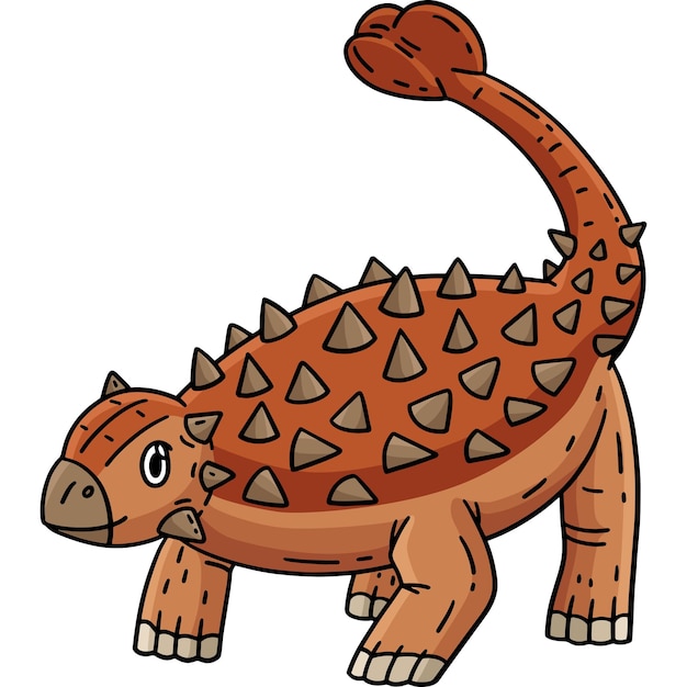 ankylosaurus clipart