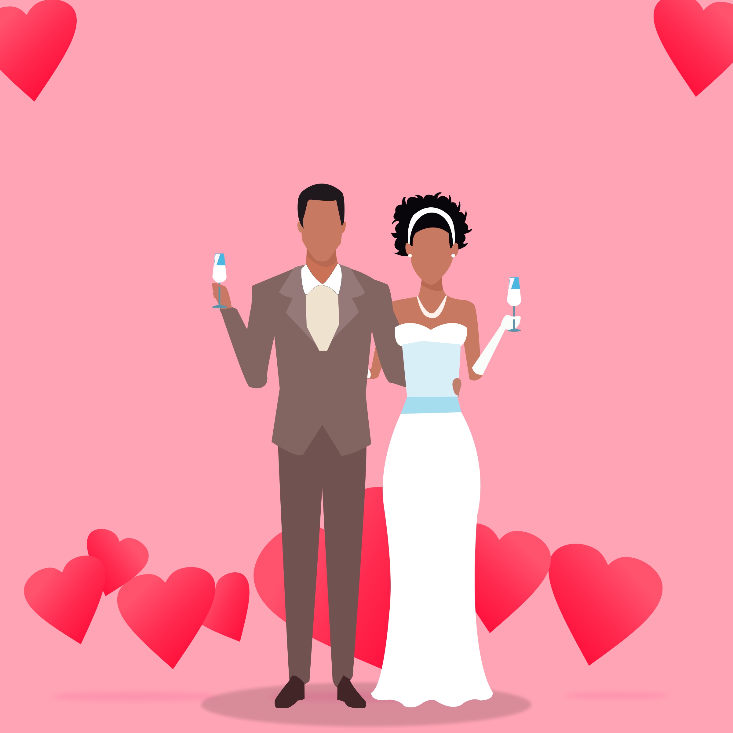 anniversary couple cliparts