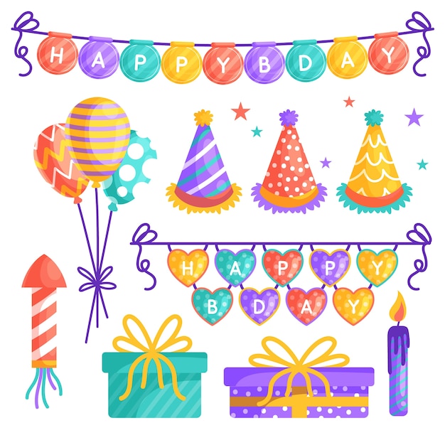 anniversary decorations cliparts