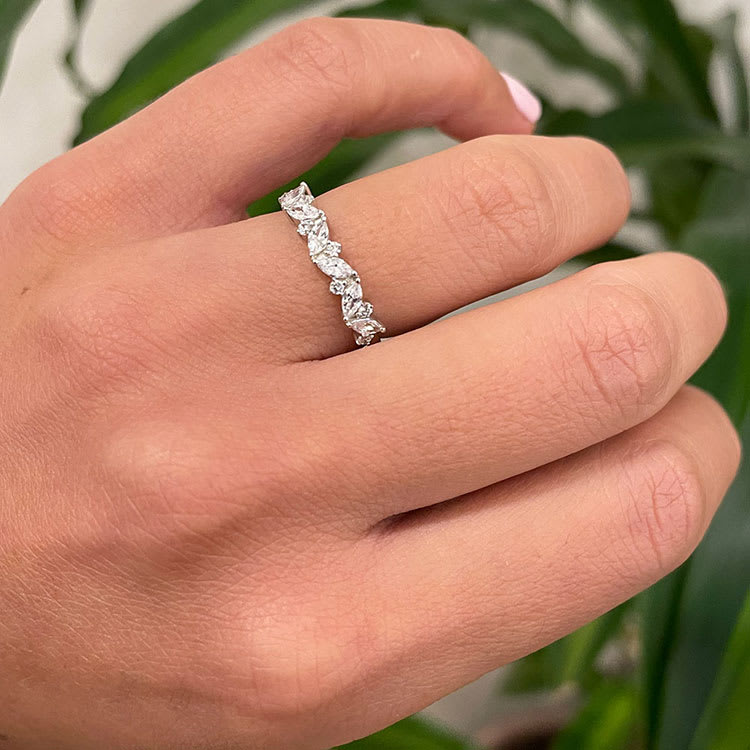 Stacked clearance anniversary rings