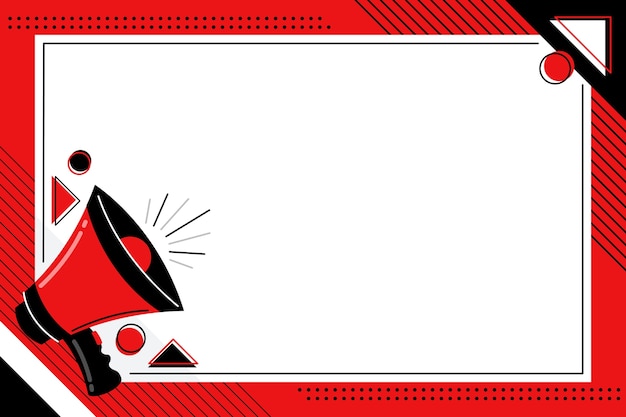 announcement border cliparts