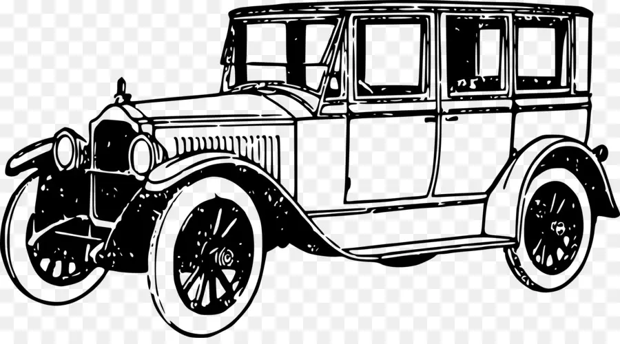 Vintage Car - Classic Vintage Car Illustration - CleanPNG / KissPNG