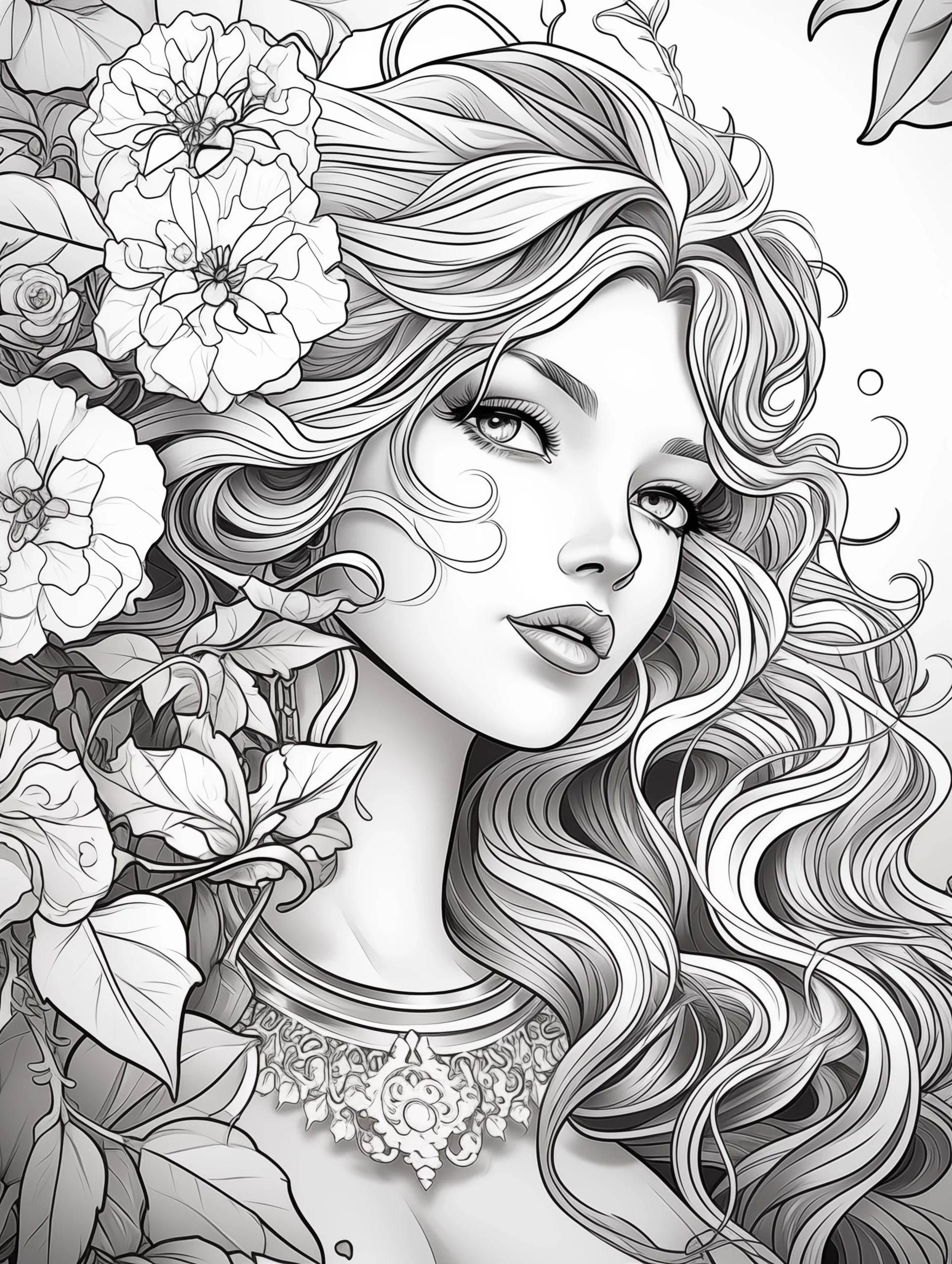 Clip Art Library - Aphrodite Coloring Pages 5.webp
