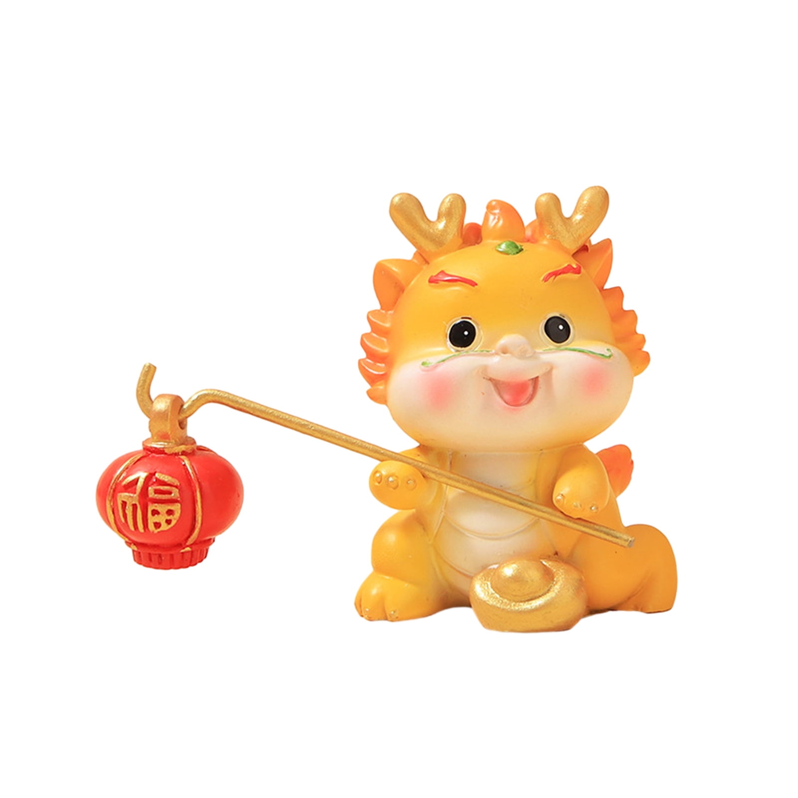 Mosey Cartoon Dragon Statue Vibrant Color Adorable Appearance 2024 ...
