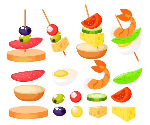 appetizer cliparts 2024