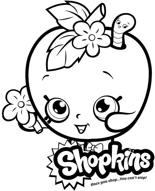apple blossom coloring page