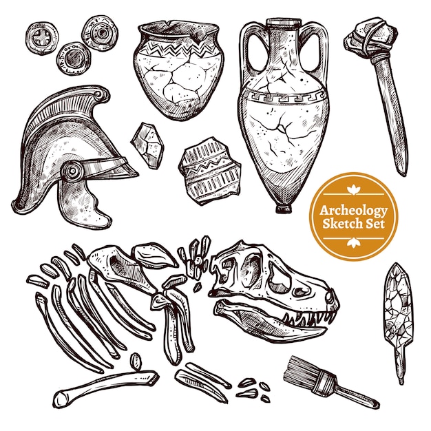 archaeological cliparts