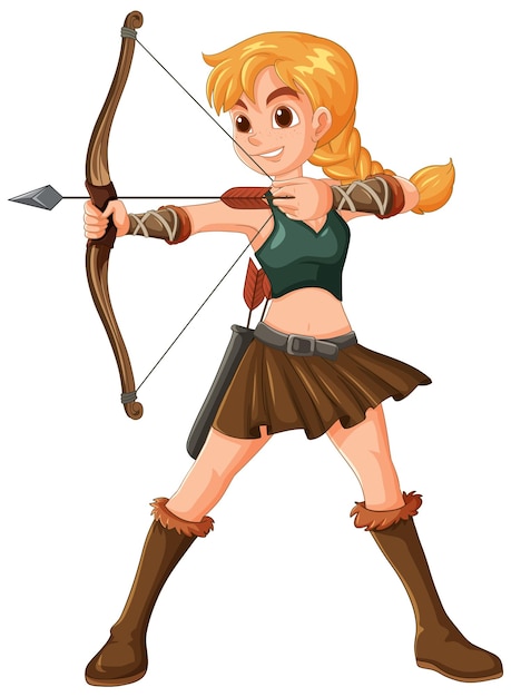 archery cliparts girl