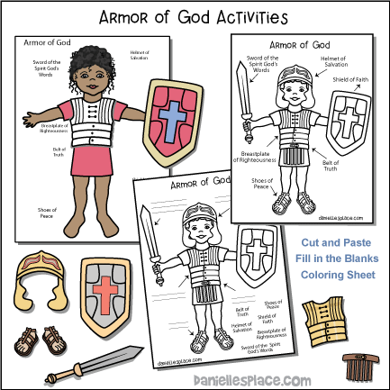armor of god crafts for kids
