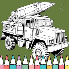 army truck coloring pages