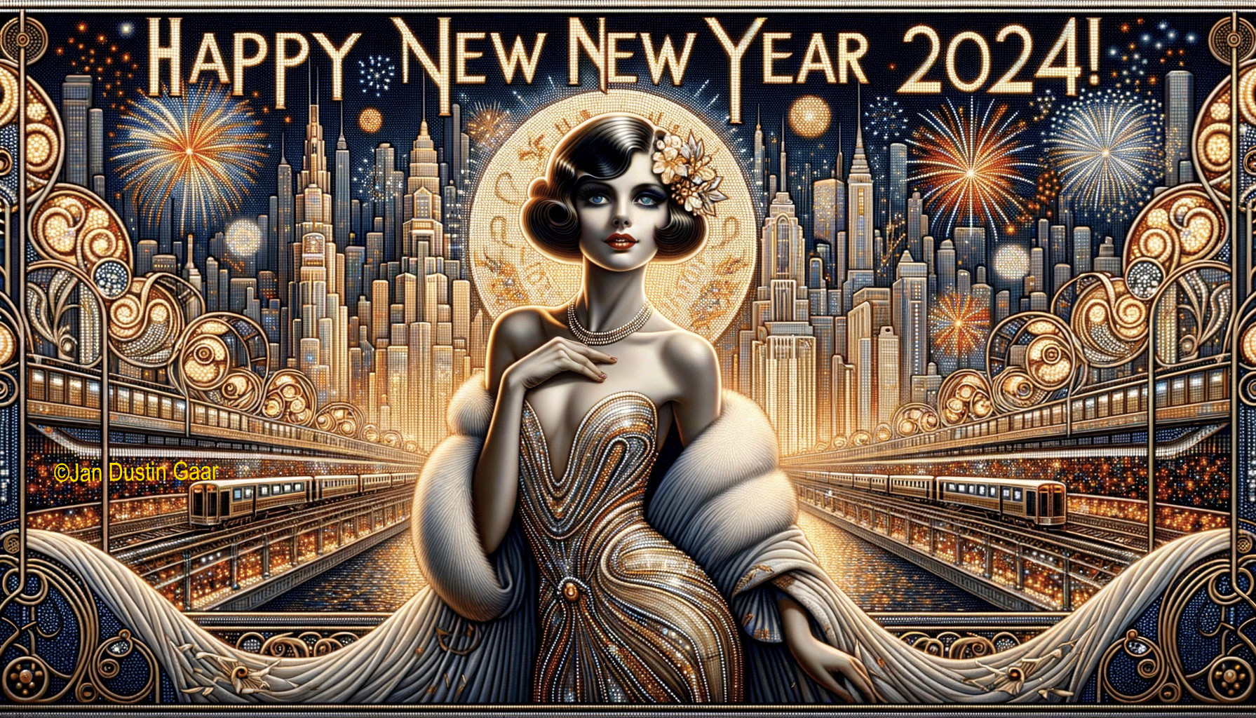 art deco clipart 2024