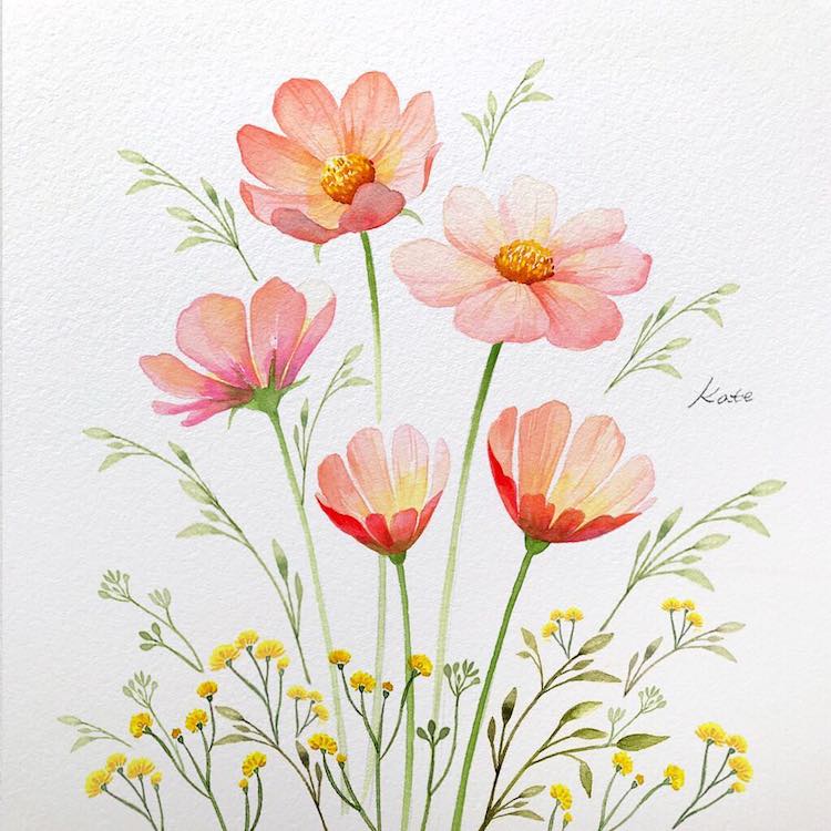 art pictures flowers