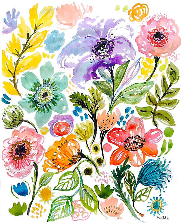 art pictures flowers