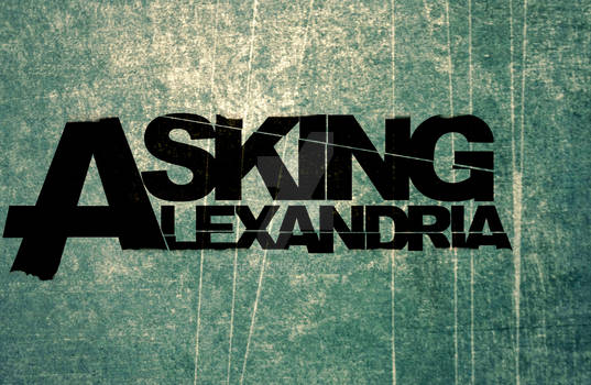 asking alexandria font