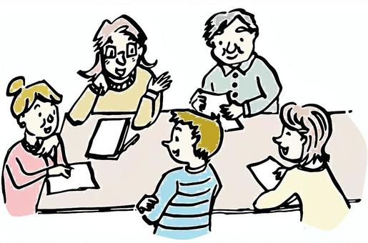Free Vectors | Neighborhood association meeting