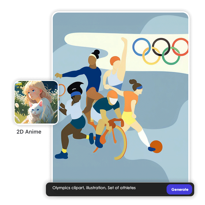athletics cliparts 2024