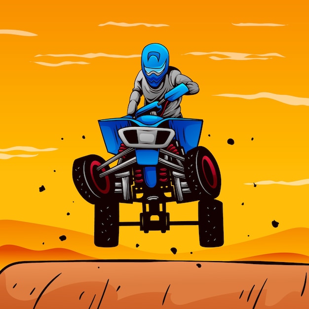 atv rider cliparts