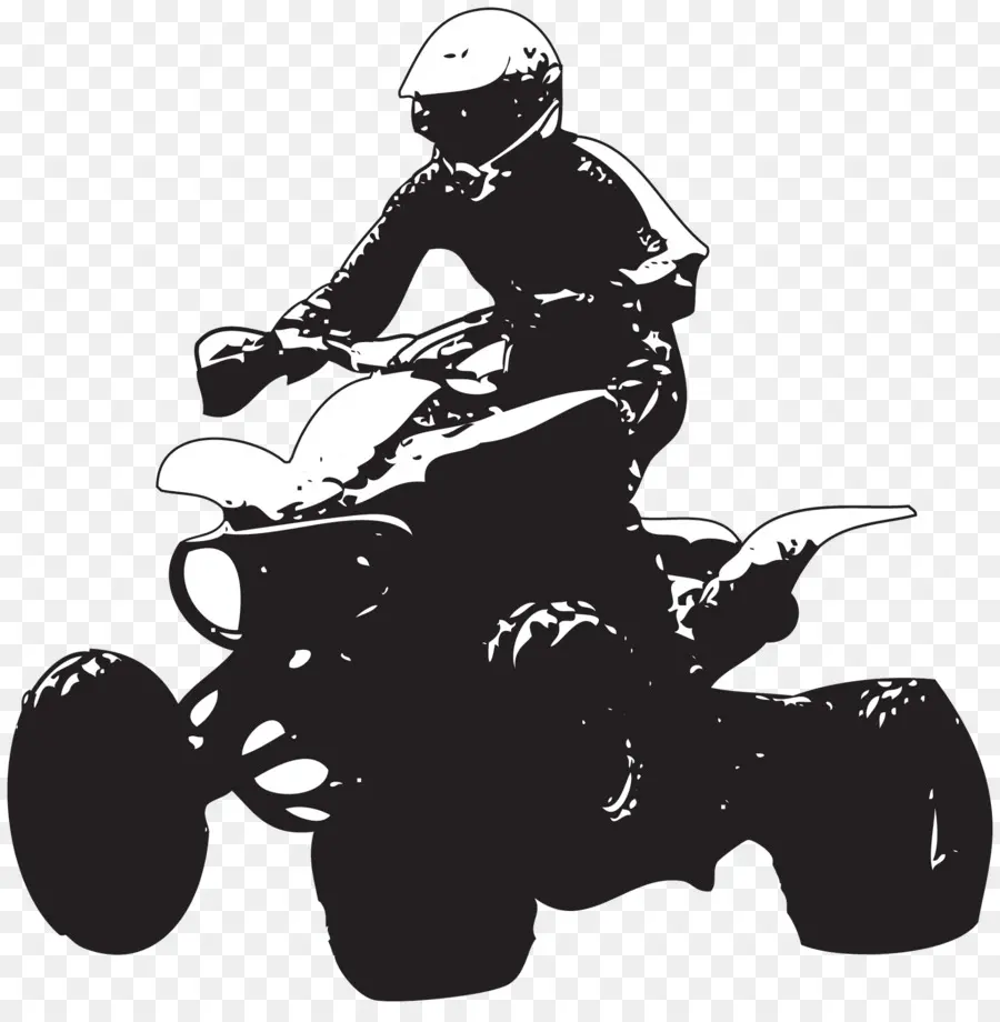 atv silhouette cliparts