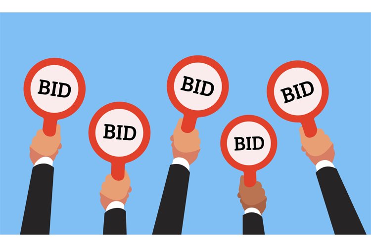 Auction Clipart | Design Bundles