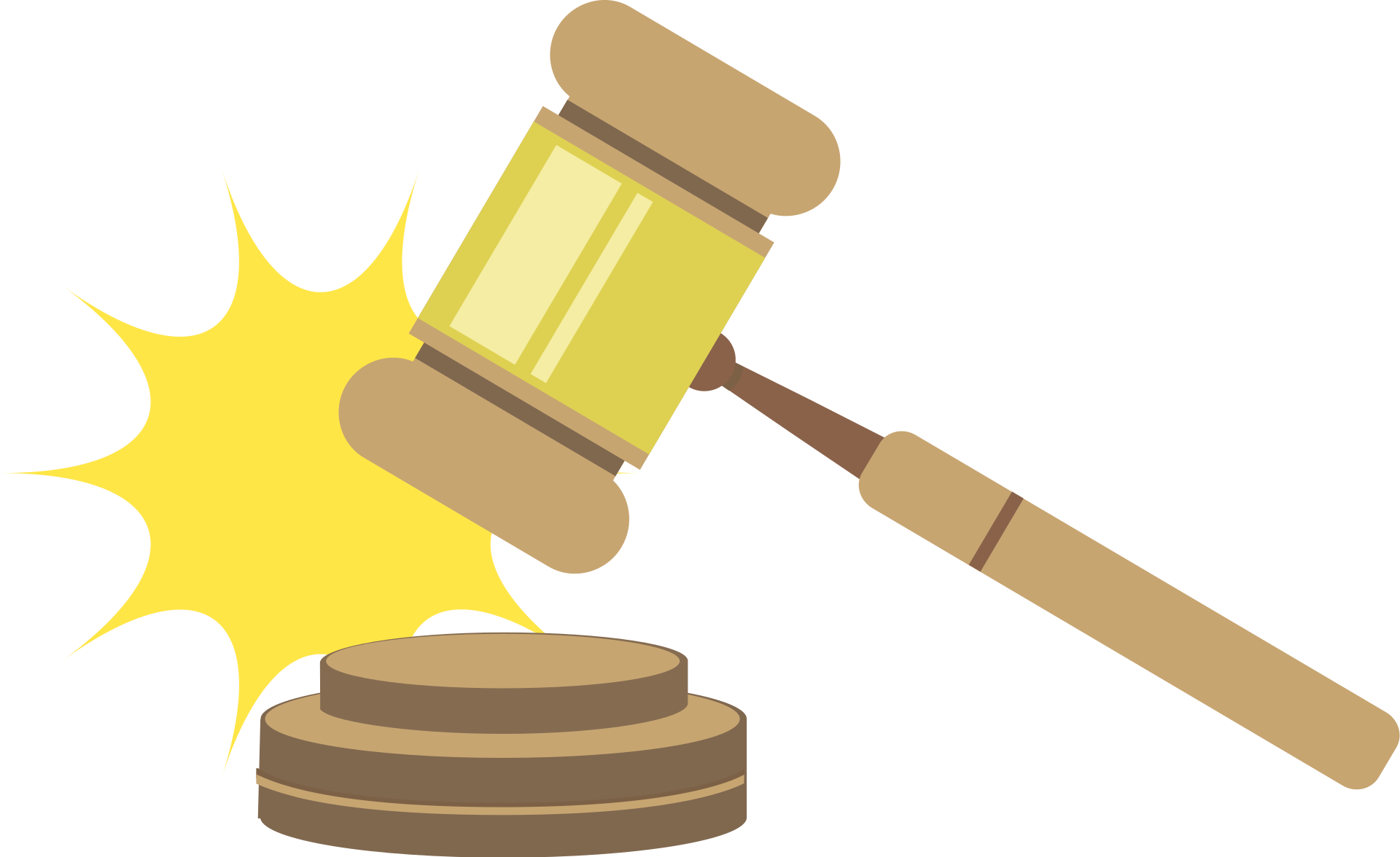 Auction Hammer or Gavel - Free vector clipart images on clipart library.com