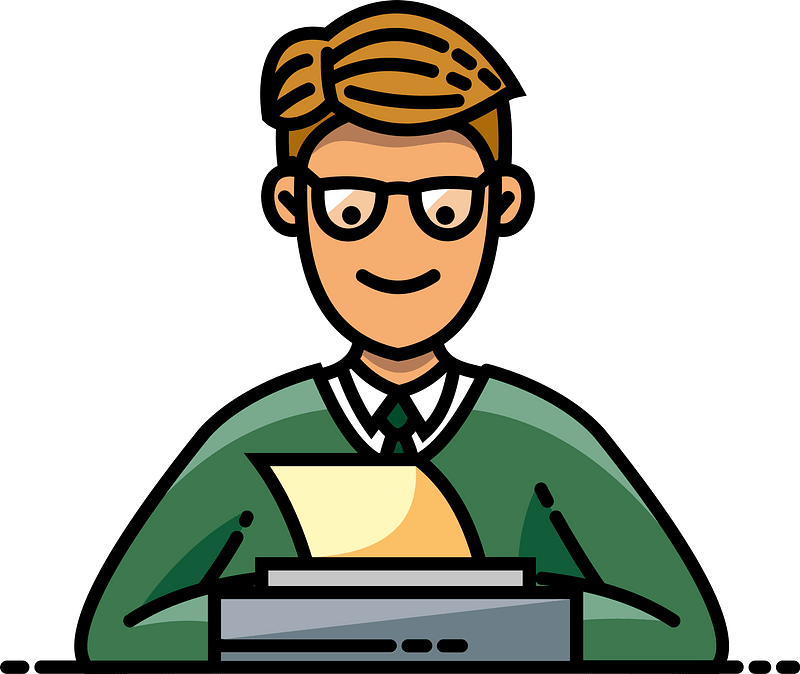 Writer - Free vector clipart images on clipart library.com