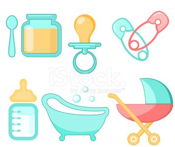 baby accessories cliparts
