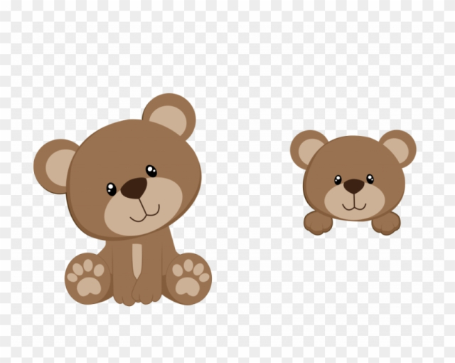 baby bear cliparts