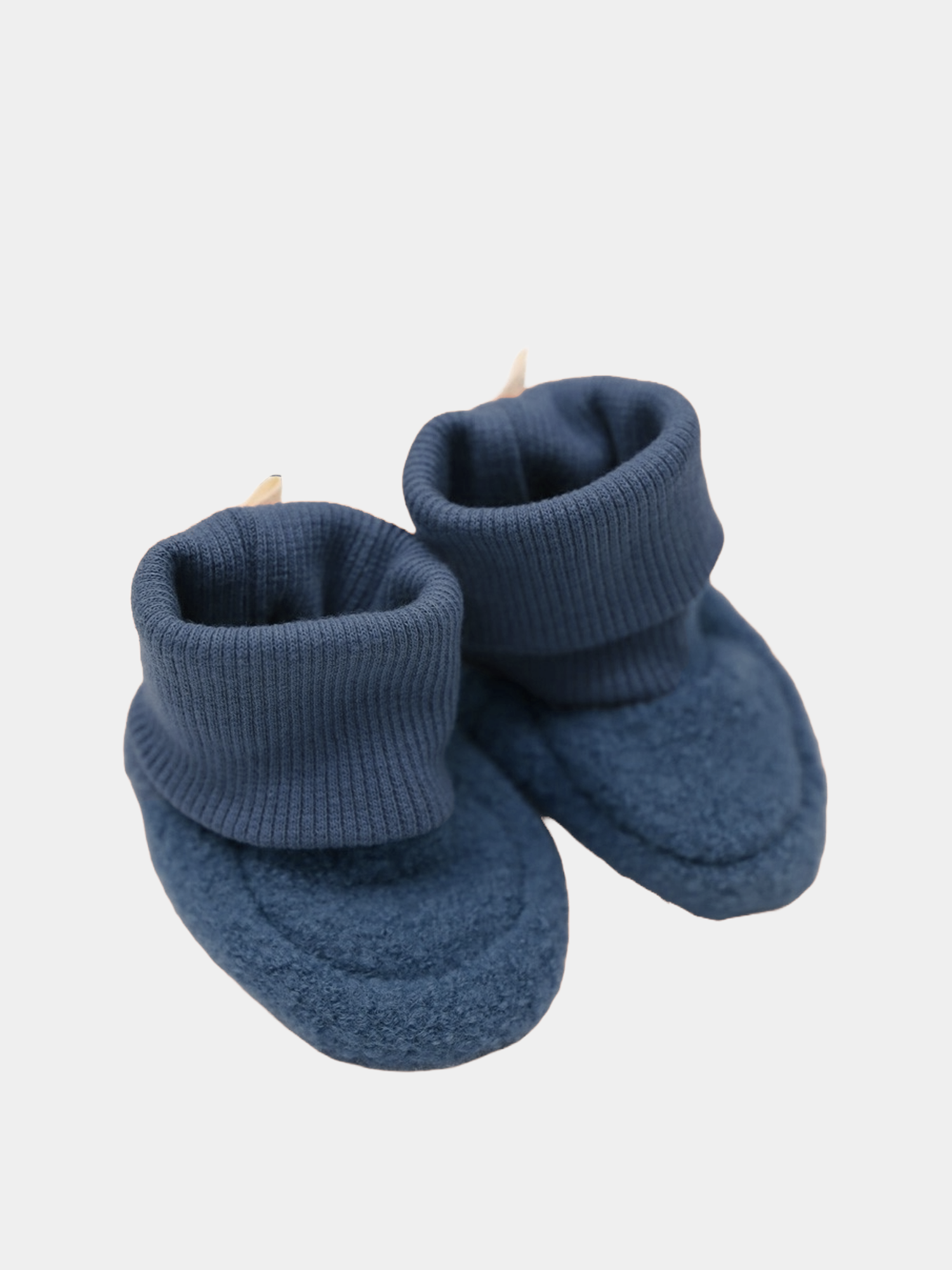 Baby booties woolwalk - ocean
