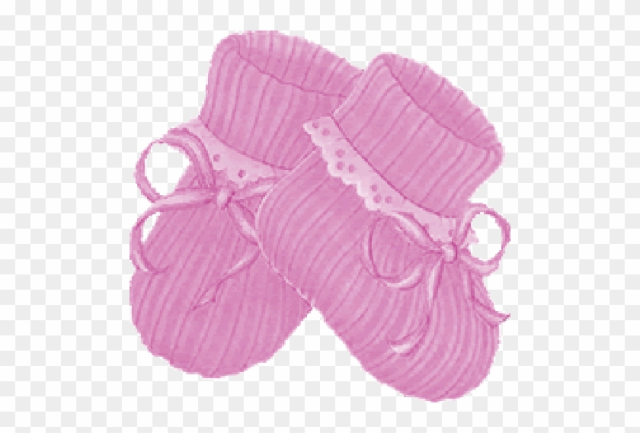 Free: Pink Baby Booties Clipart - Baby Booties Png Clipart - nohat.cc