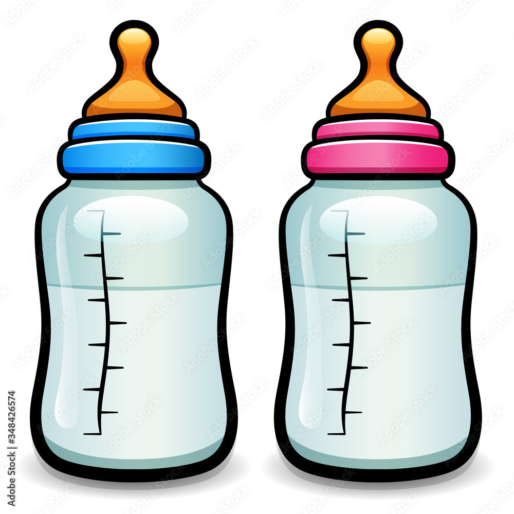 baby bottles clipart 2024