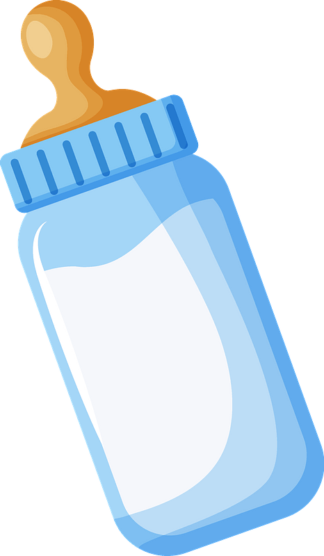baby bottles clipart