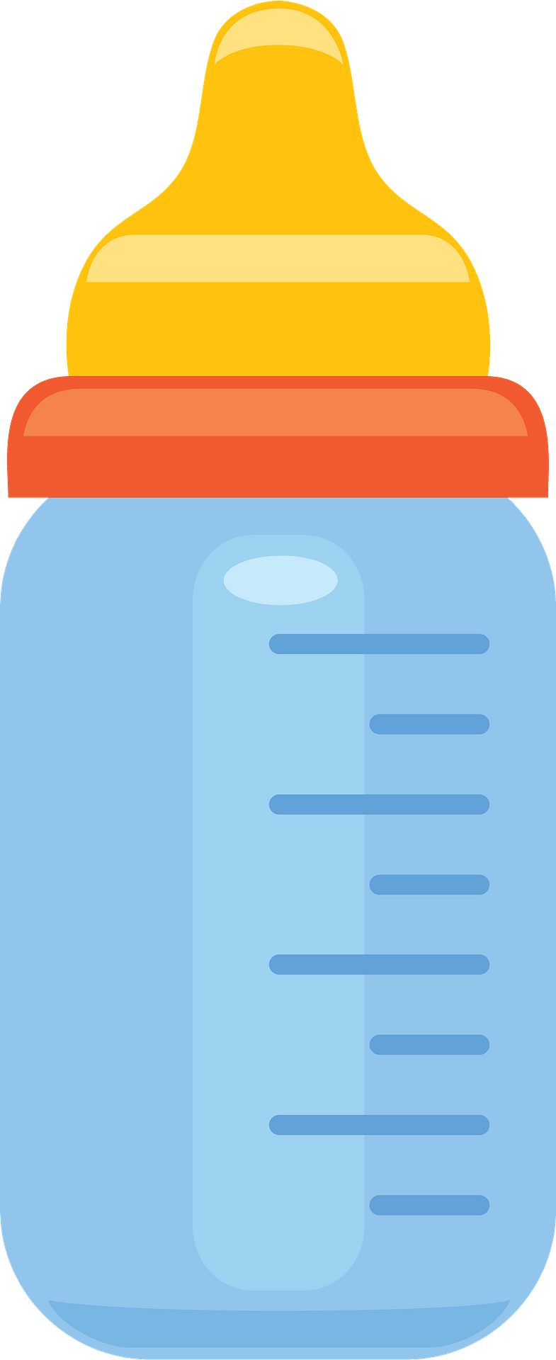 baby bottles clipart