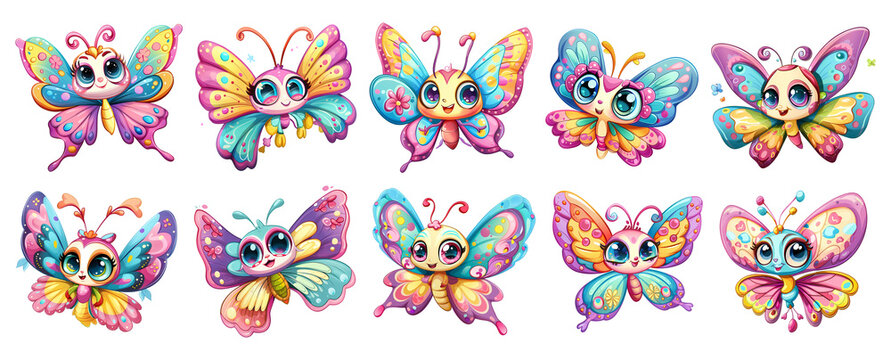 baby butterfly cliparts