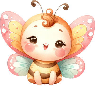 baby butterfly cliparts