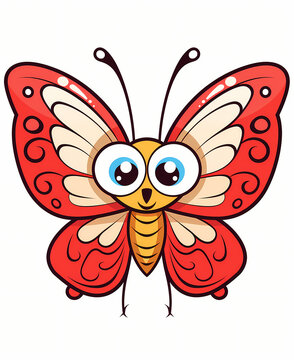 baby butterfly cliparts