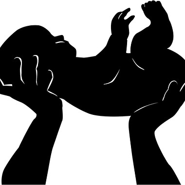 baby dedication clipart