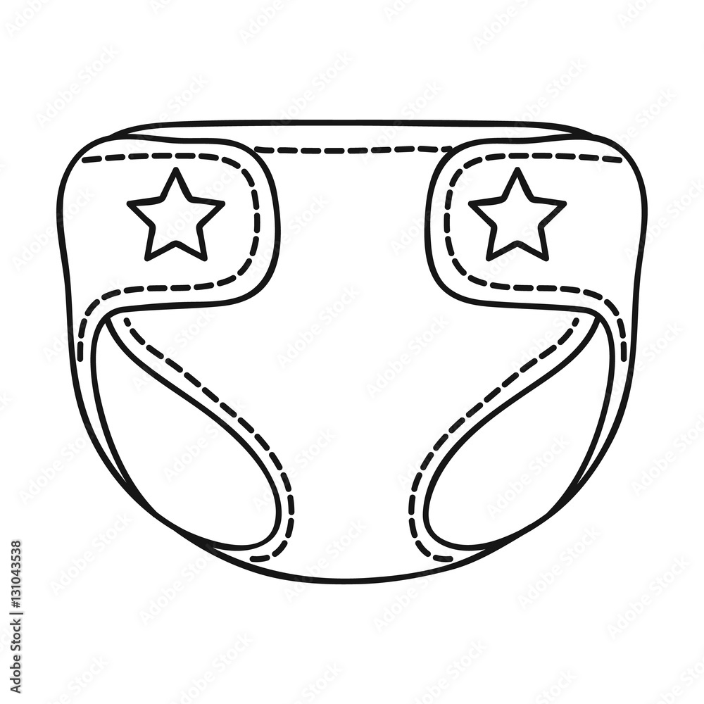baby diaper clipart