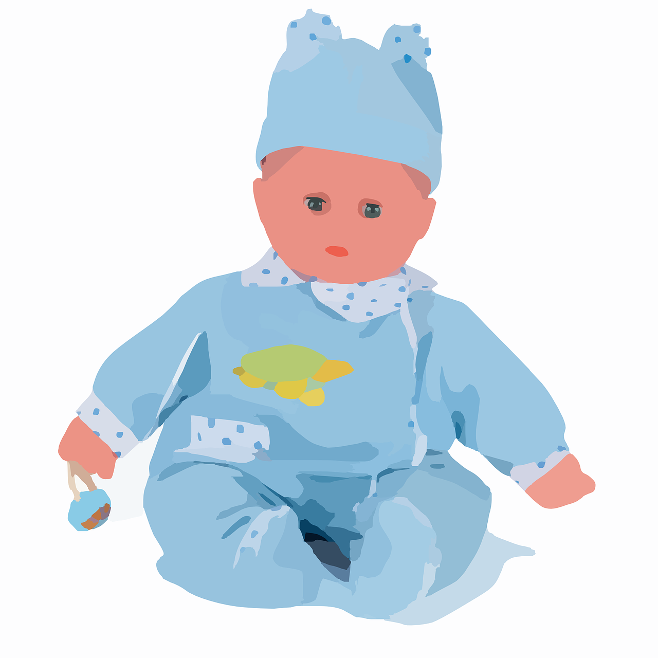baby doll clipart