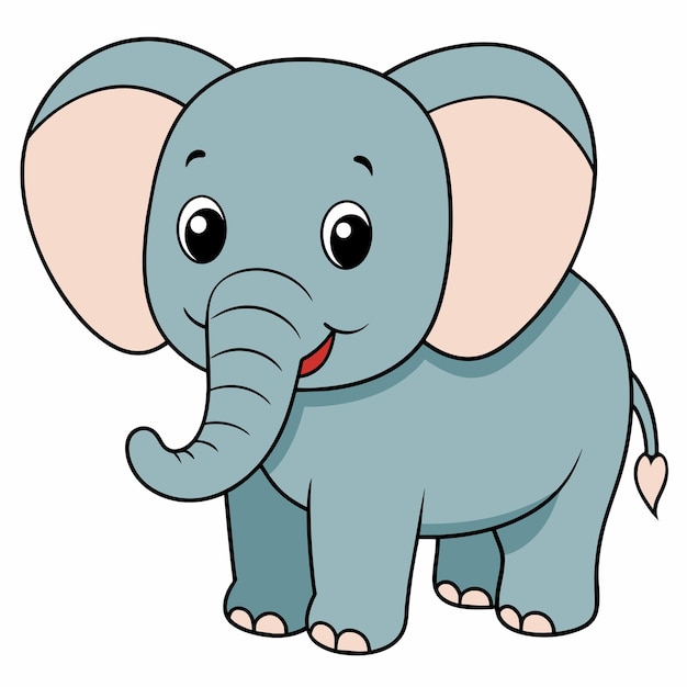 baby elephant clipart