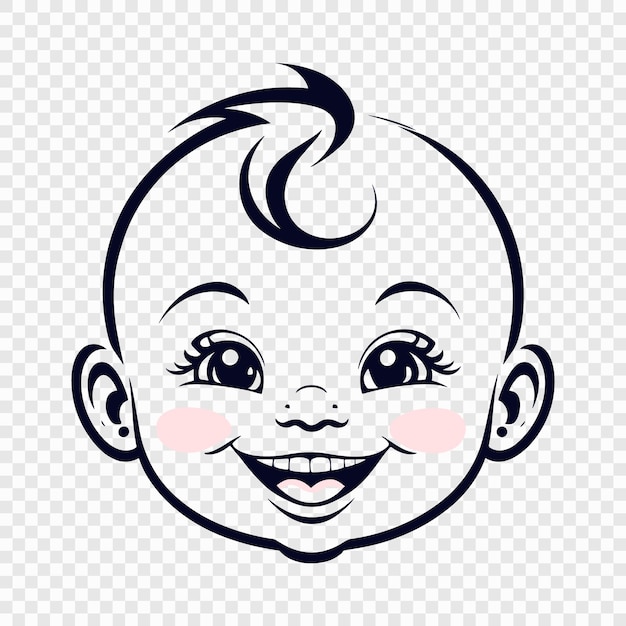 baby face clipart 2024