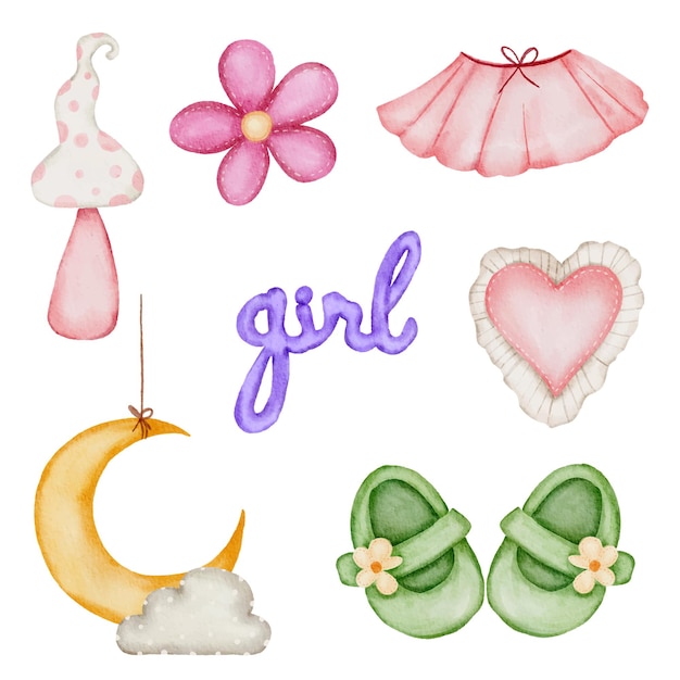 baby girl graphics