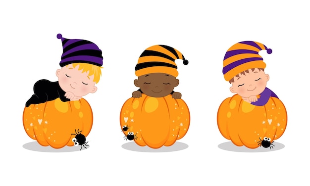 baby halloween cliparts