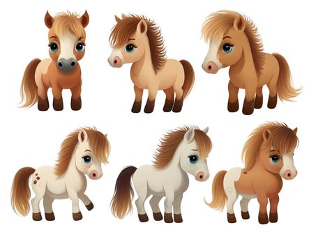 baby horse clipart