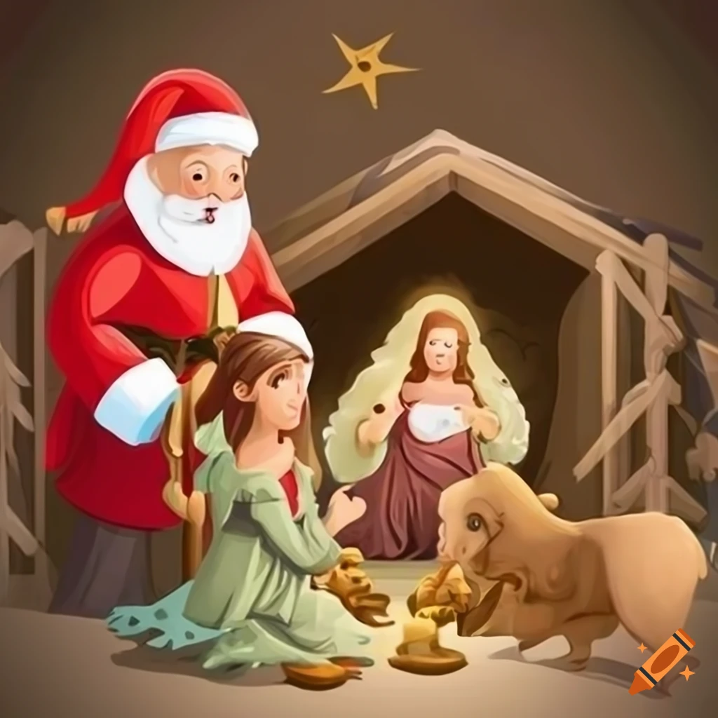 baby jesus clipart 2024