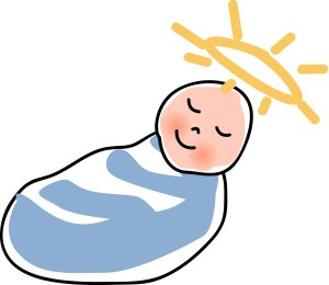 baby jesus clipart