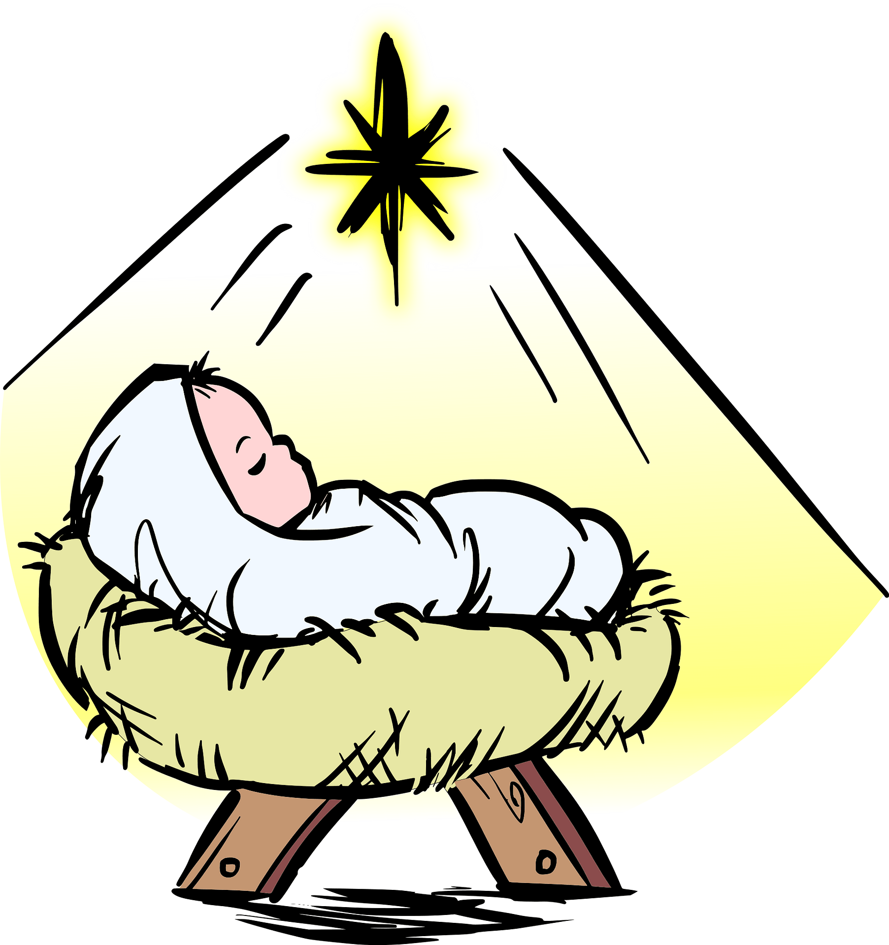 baby jesus clipart