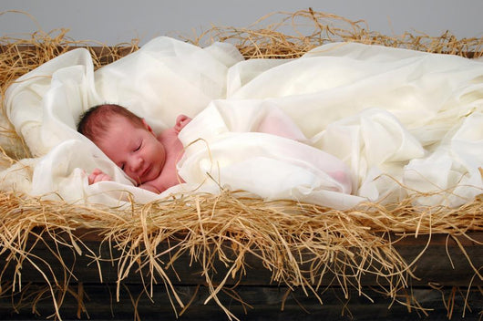 baby jesus manger images