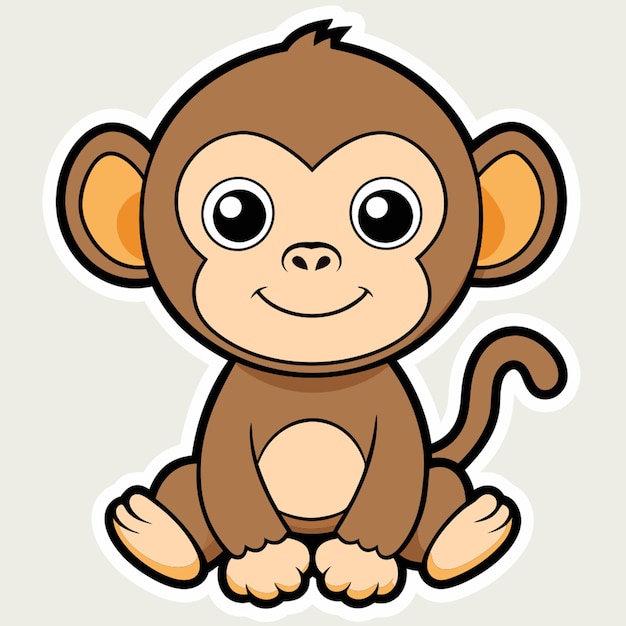 baby monkey clipart 2024