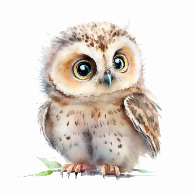 baby owl clipart